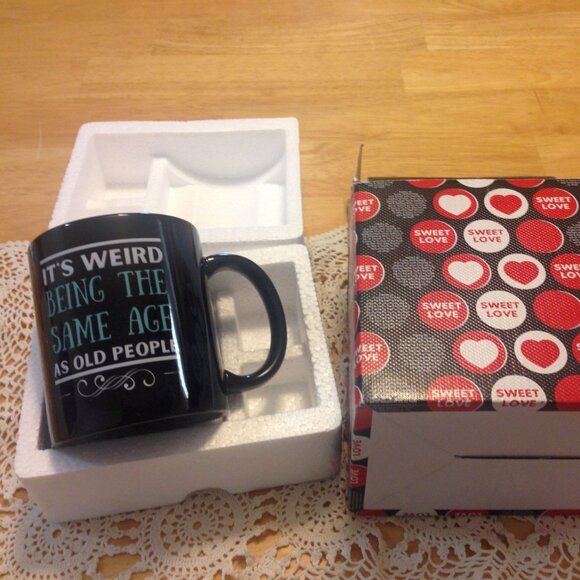 NWOT gift idea for birthday, It's weird being the same age as old people - Picture 3 of 8